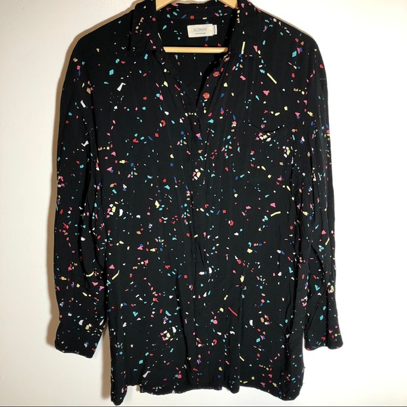 Anthropologie Numph Button Down Shirt Size 38 - Picture 1 of 5